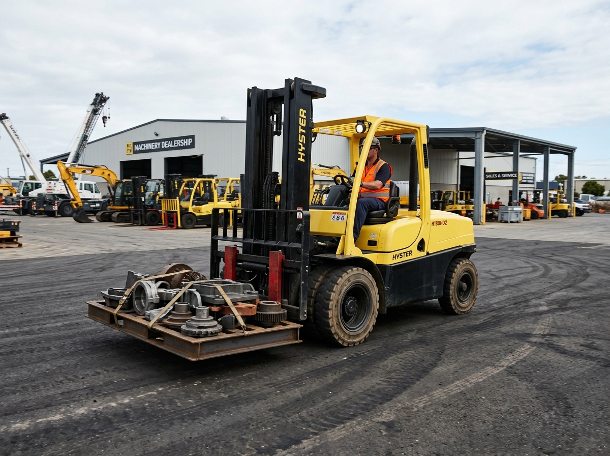 2021 Hyster H155FT Heavy Forklift