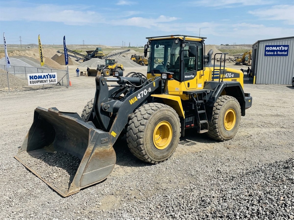 2020 Komatsu WA470-8 Wheel Loader